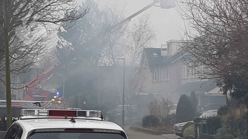 NIEUWS: Schoorsteenbrand in Warmenhuizen..