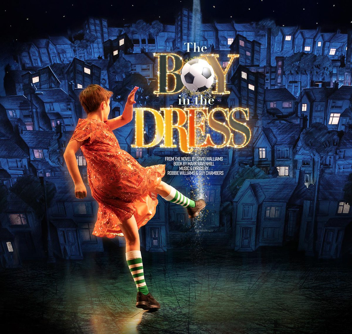 BrumHour's tweet photo. The Boy in the Dress @TheRSC 
Until Mar 8 @davidwalliams best-selling book comes to life with @RufusHound with music by @robbiewilliams &amp; @guyachambers
"An utterly charming musical" says #BrumHour
Tickets here: https://t.co/OPMRc270i0
#StratforduponAvon https://t.co/ahOBgrMvDx