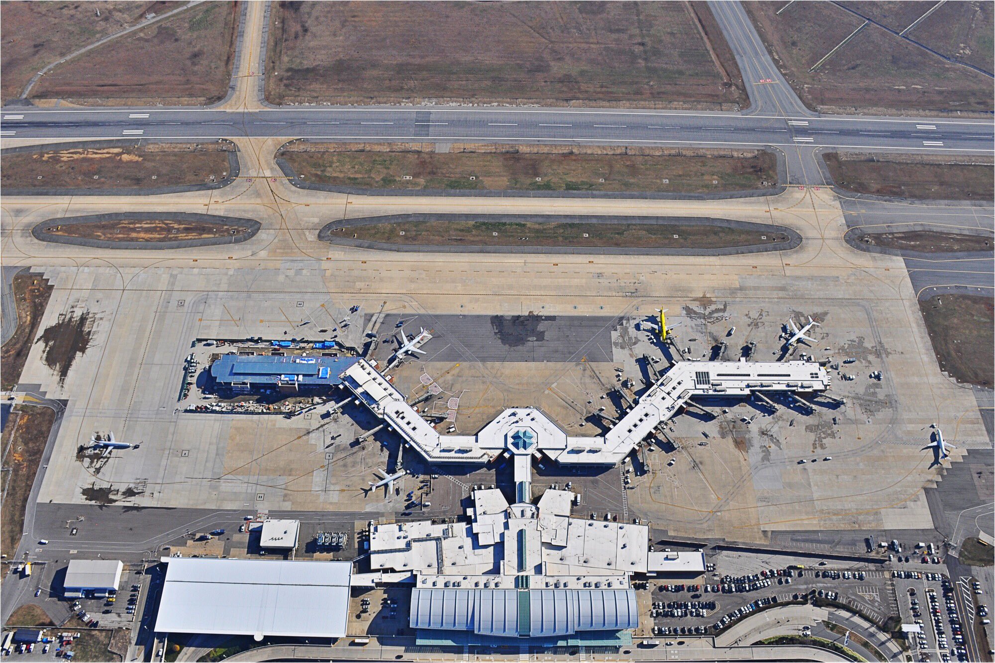 At Richmond International Airport Terminal