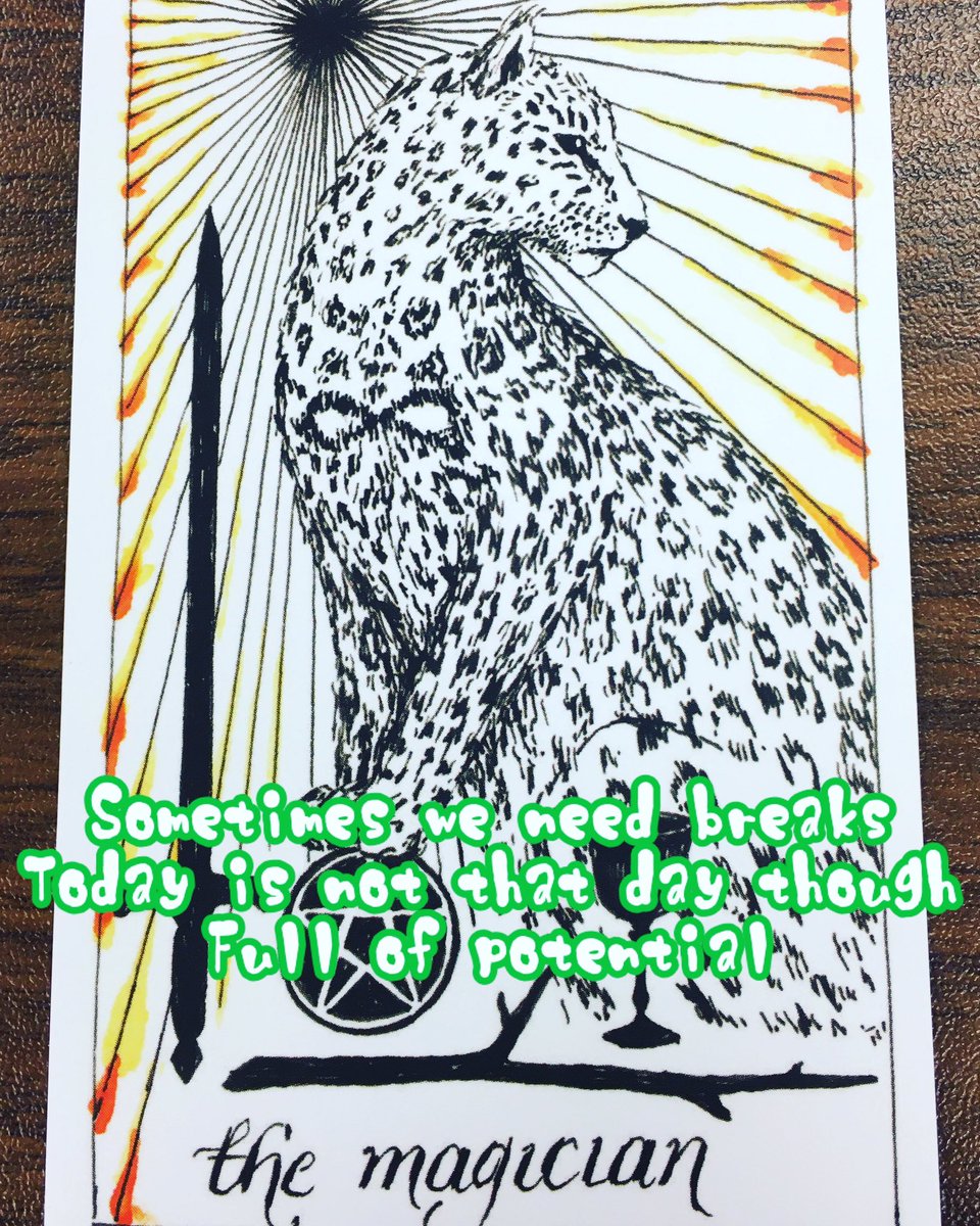 vyvyanwormwood's tweet image. #tarothaikuchallenge #tarotpoetry #tarot #tarotreading #tarotreading #love #busy #active #action
See all the action there is today? You are full of potential!