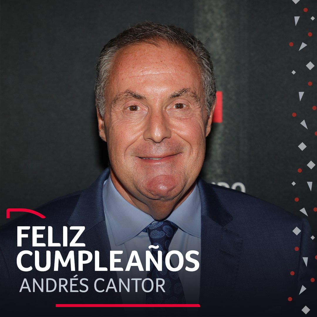 Telemundo's tweet image. ¡Feliz cumpleaños 🎈@AndresCantorGOL ! Envíale tus buenos deseos de cumpleaños a #AndresCantor 🎉🎁🎊
