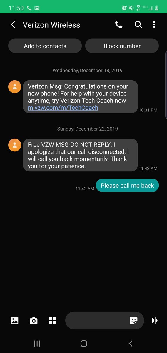 daveaarnold's tweet photo. @VZWSupport spent 30 min waiting on a call.... talk to someone for 5 min...disconnected... said they'd call back... never did. https://t.co/tU8FWk1jWq