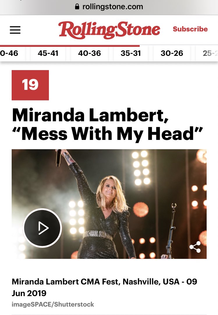 ShefaniHate's tweet photo. #MessWithMyHead ๐ถ๐ธ๐๐#MirandaLambert https://t.co/U2CVEk7ASi