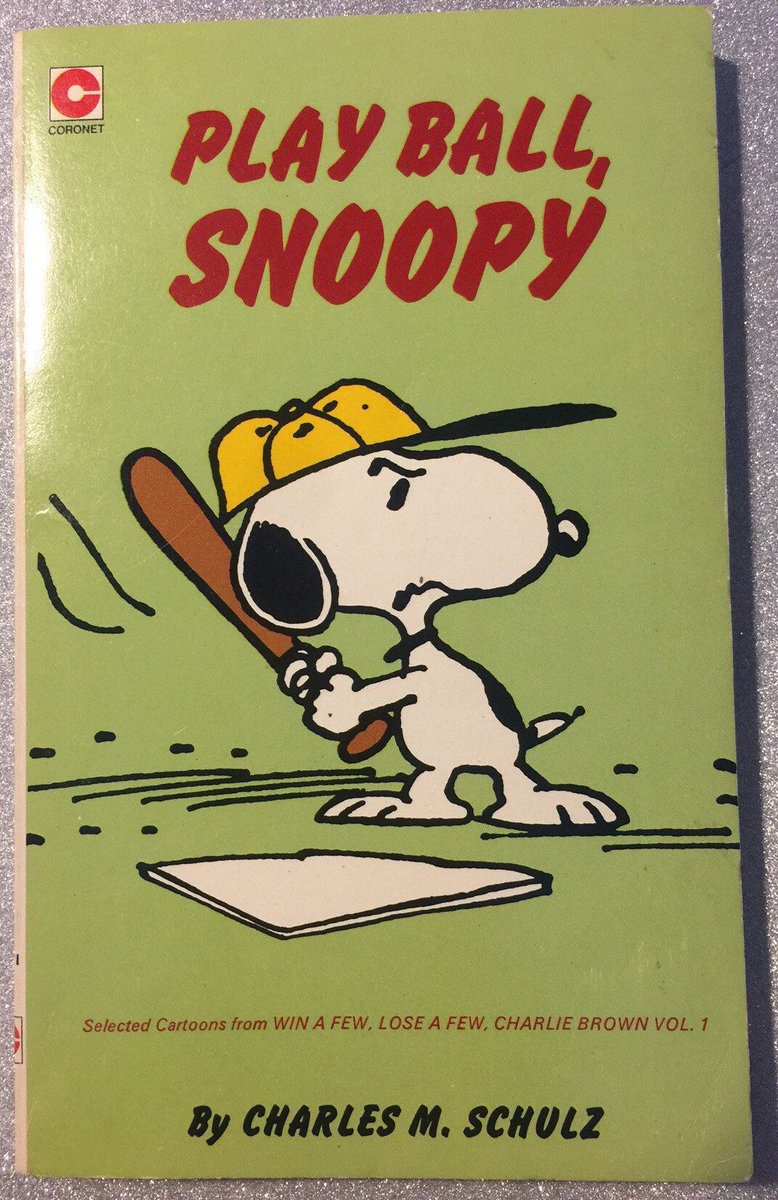 WatsonsVintage's tweet photo. Excited to share this item from my #etsy shop: RARE Vintage 1978 Snoopy 'Play Ball, Snoopy' by Charles M. Schulz - No 51 in the Coronet Series - Paperback- Collectable - Nostalgia https://t.co/xoeQqCg86b #Snoopy #Vintage #Collectable #Book #From1978 #BirthdayGift #SnoopyFan#etsy https://t.co/GIX48qpqBU