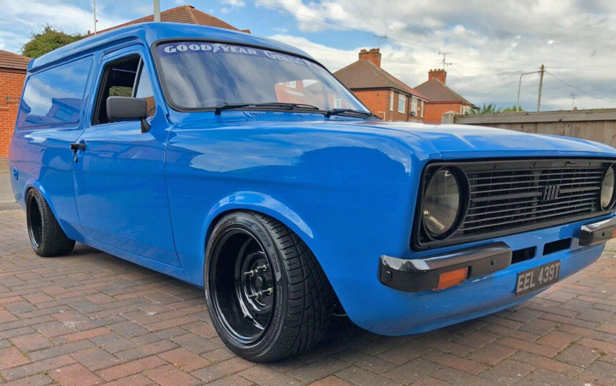 FordsForSale's tweet photo. Ad - MK2 Escort Van with 185 bhp ST170 engine! Details on eBay here --> https://t.co/ntneAOqVQN https://t.co/nICUVUmmus