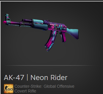 YtZlashy's tweet photo. 🎁AK-47 | Neon Rider🎁($25) #csgogiveaway

TO WIN:
✅RT + Like
✅Like &amp; Comment on vid: https://t.co/nPGtb1BzI1
✅Tag 2 Friends!

Winner will be picked in 48Hours!⌛️ Goodluck All🍀 https://t.co/UUZDgxcKdx