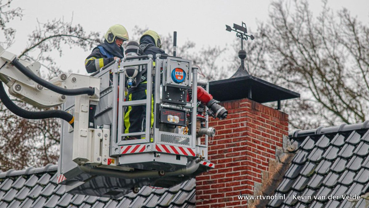 Melding schoorsteenbrand Zwagerbosch
