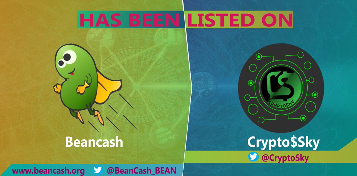 CryptoSky's tweet photo. 🎉🎉New Coin Listing Announcement🎉🎉
@BeanCash_BEAN Is Now listed On Crypto$Sky Platform!!
Website : https://t.co/nWp87C7aHD
Bitcointalk : https://t.co/NT2XkjfDZh
Discord : https://t.co/0qhg1YVunD
Feel Free To Invest Here............ https://t.co/wObXV2V8WS
