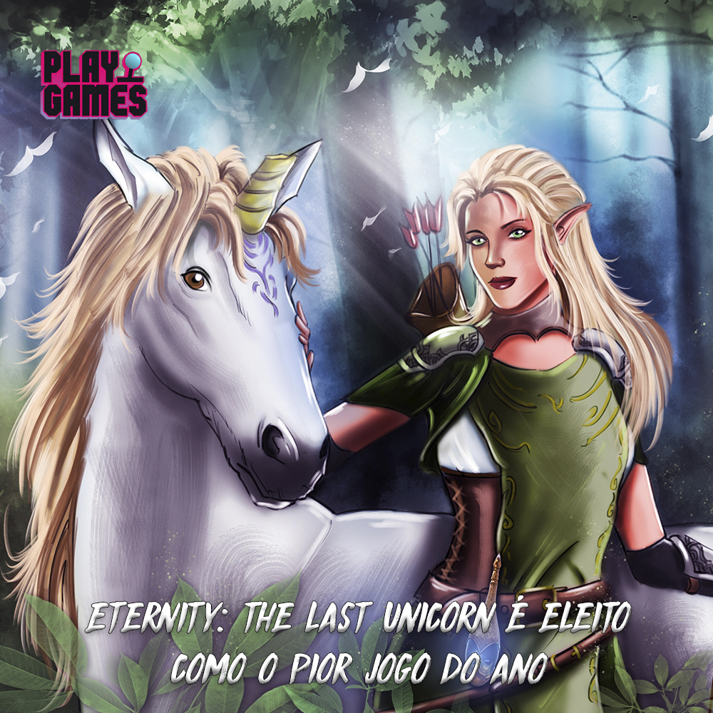 PlaygamesBras's tweet photo. Nem só de grandes títulos vive um ano. De acordo com o site Metacritic, especializado em reunir análises de usuários e críticos profissionais, o jogo Eternity: The Last Unicorn, do estúdio 1C Entertainment, que teve uma nota 36 e foi eleito o pior game de 2019. https://t.co/v6i090sZUt
