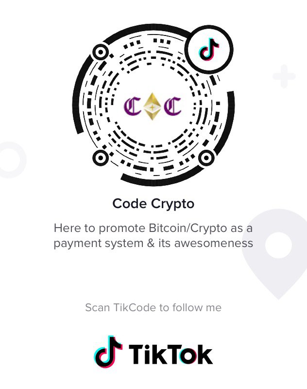 CryptoCode0101's tweet photo. Follow 

#TikTok #bitcoin #crypto #eth https://t.co/k3yb0V5Q7h