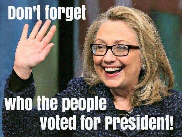 Corinne4Hillary's tweet photo. @TeleZueri Just watched #TalkImTurm & it would have been nice to mention that @HillaryClinton won, but was robbed by a rigged EC vote. #SheWon by 3 million & got more votes than any other candidate except @BarackObama. #Hillary2020. Tump inherited Obama’s economy. #StillWithHer https://t.co/d6VbcL0rLW