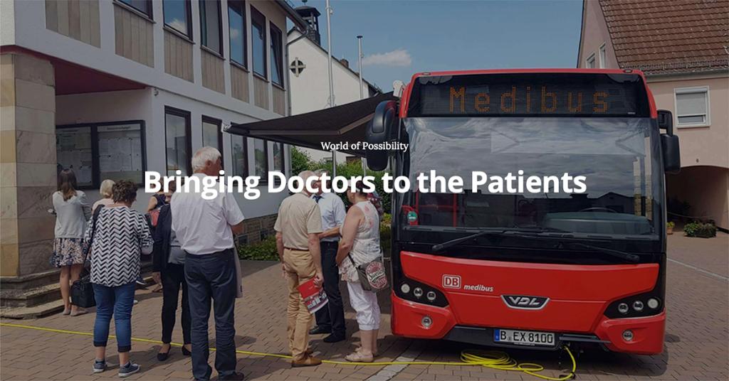 Cisco's tweet photo. The Medibus brings the doctor to you. Learn how #Cisco #DeutscheBahn #VDL and #VideoClinic are powering the #Medibus to drive the Future of Healthcare in Germany https://t.co/79oj8sb85E
#OneCiscoPublicSector #MobilityAward2019 #DMP19 https://t.co/HELANGL6P6