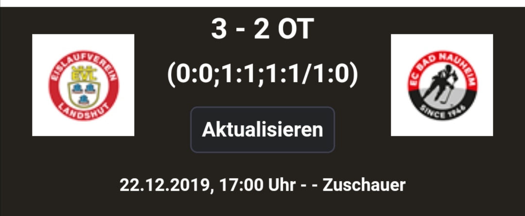 DEL2_News's tweet photo. Sieg in der Verlängerung: Der @EVLandshut gewinnt mit 3:2 gegen den @ec_bn . #del2 #HerzblutEishockey #evlecn https://t.co/B8kOGzlVce
