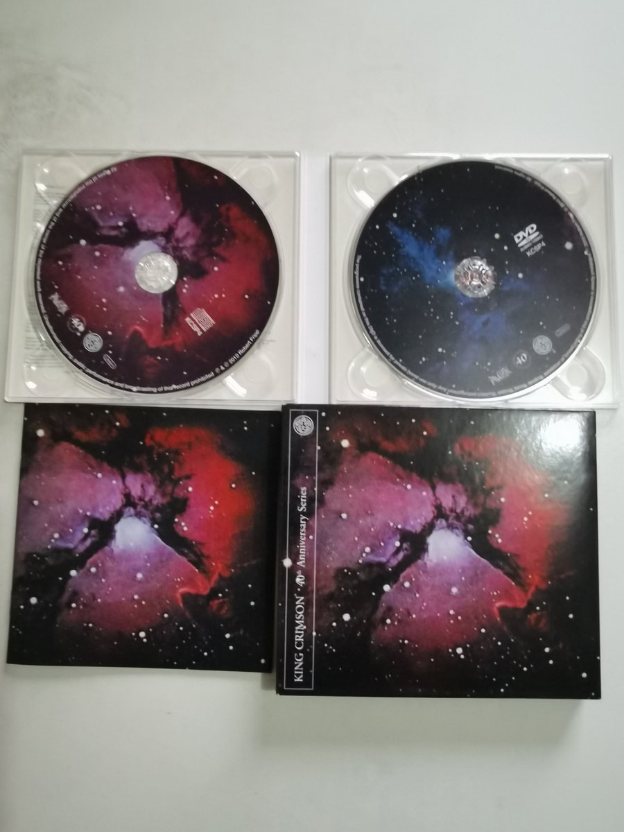 sydthewriter's tweet photo. My first King Crimson album collection https://t.co/XJP7hOrjCg