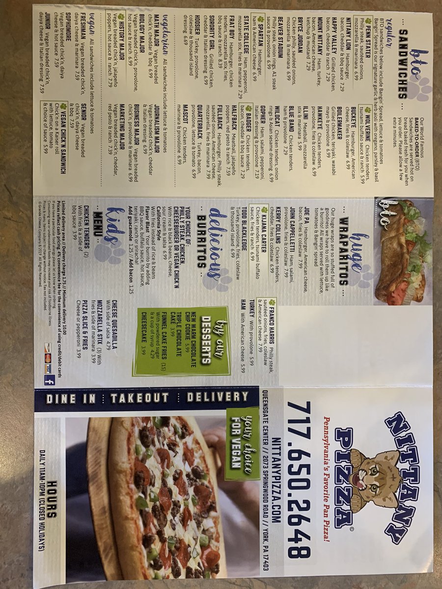 Nittany Pizza (nittany_pizza) Twitter