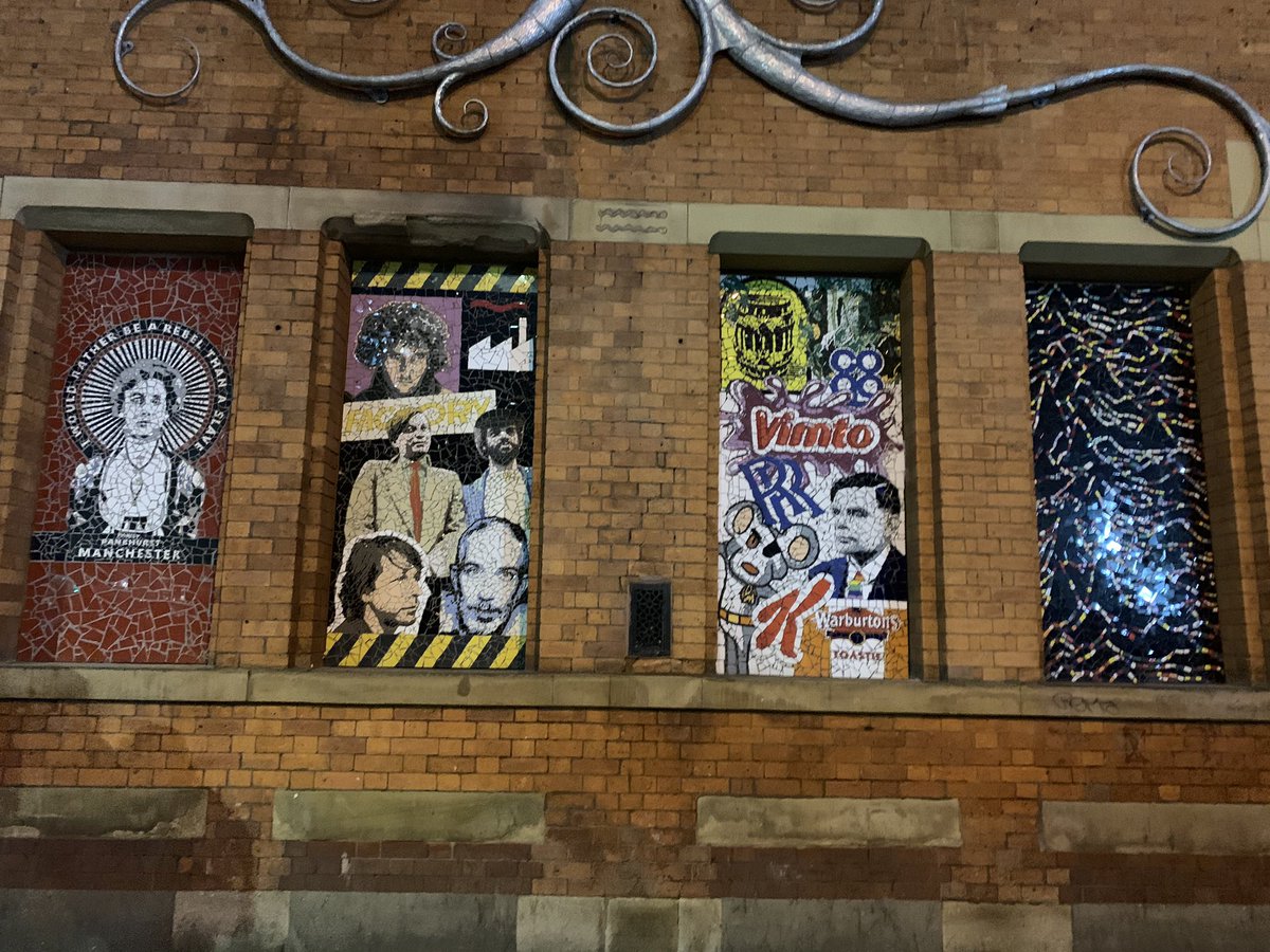 ElizabethC50's tweet photo. This is a brilliant and alternative way to see Manchester through its street art and brutalist buildings. Modern history told through artistic expression in the stunning #NorthernQuarter Thank you @Alternative_MCR really fascinating and insightful tour #CitiesOfHope https://t.co/zx6xHfIeB2