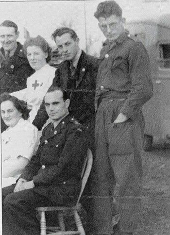 Samuel Beckett, who died on this day in 1989, pictured here at the end of his time with the French Resistance.

An intelligence officer, Beckett was almost captured by the Gestapo in Paris in 1942 when his cell was betrayed.

'Nothing to be done,' they say. Not so much.