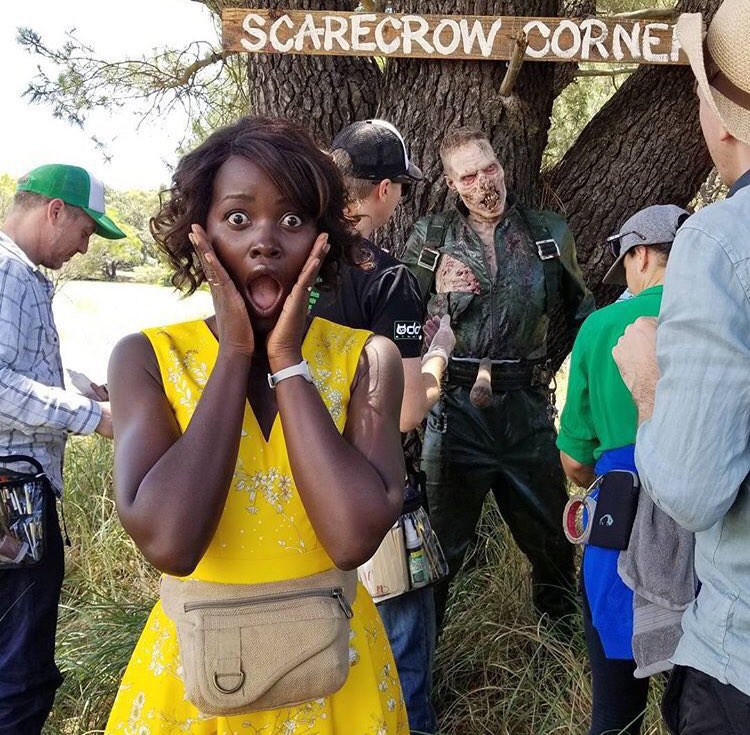 Lupita_Nyongo's tweet photo. 9. Living those Scream Queen dreams. What a joy to try something new with my first zom-rom-com #LittleMonsters! 💛 #LNTopTen https://t.co/LFiRvtFZsl