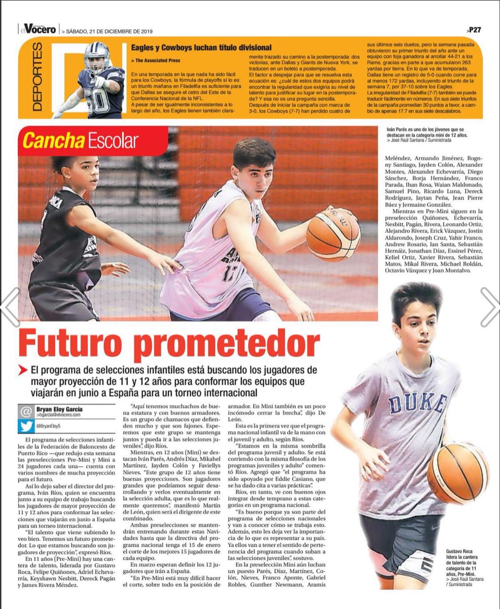 Con buen talento la preselección Mini y Pre-Mini que fue reducida a 24 canasteros la semana pasada. 🇵🇷 <a href="/fbpur/">FBPUR 🏀🇵🇷</a>