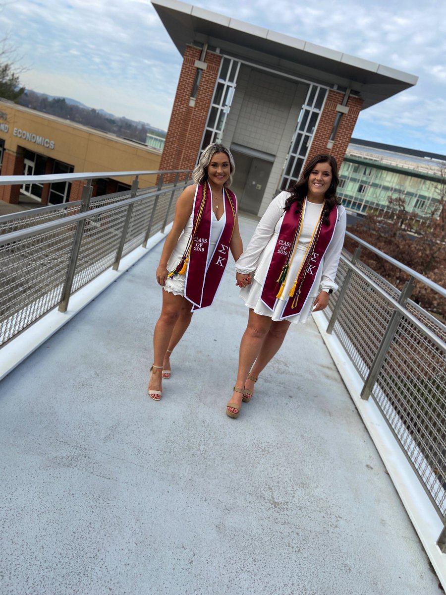 Congratulations to our beautiful sisters, Kari and Taylor, for graduating yesterday! We are so proud of all you have accomplished and will miss you dearly! 
Wherever you go, remember:
Home is where the heart is ❤️❤️
