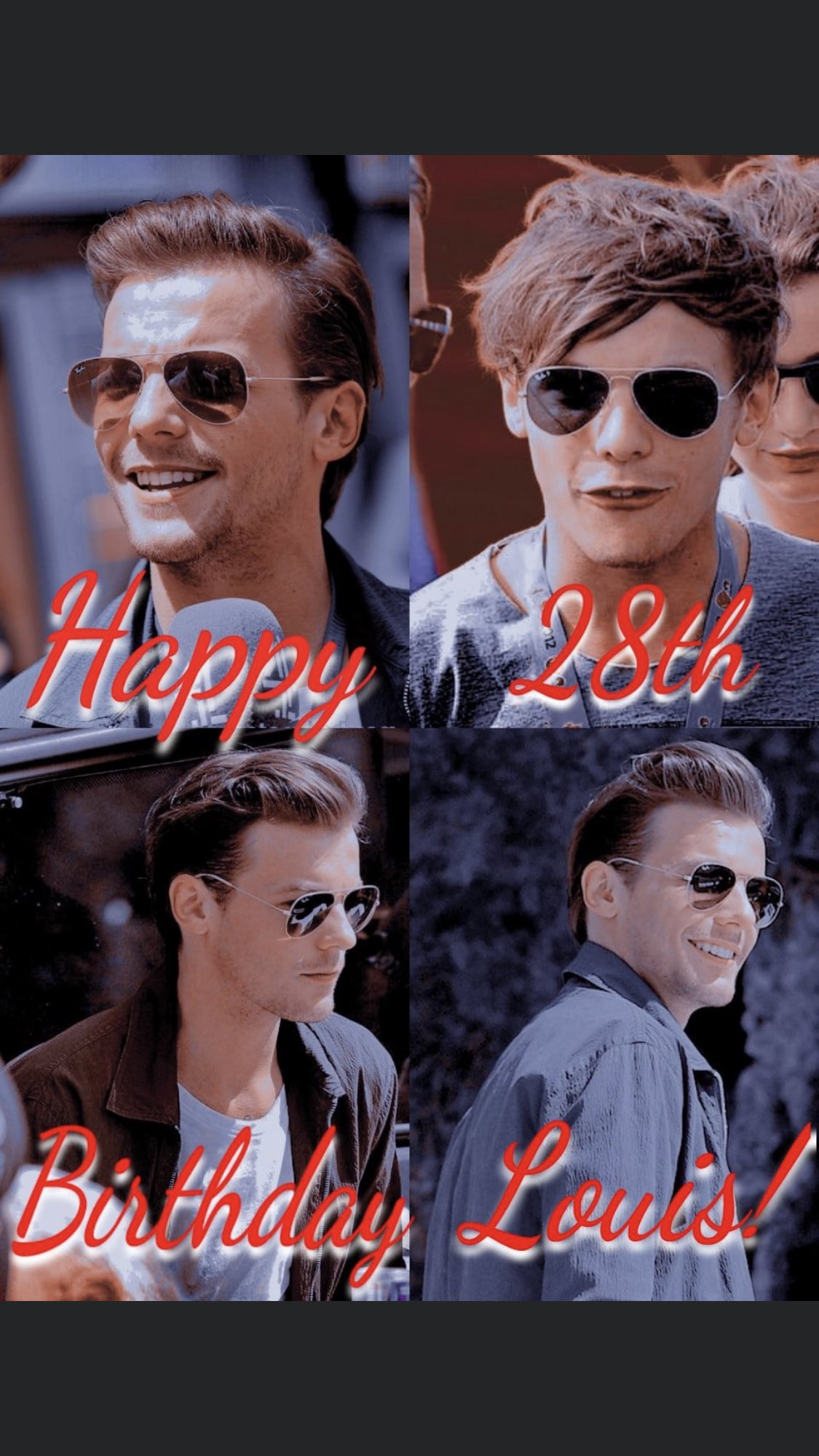 Happy Birthday Louis Tomlinson 28 