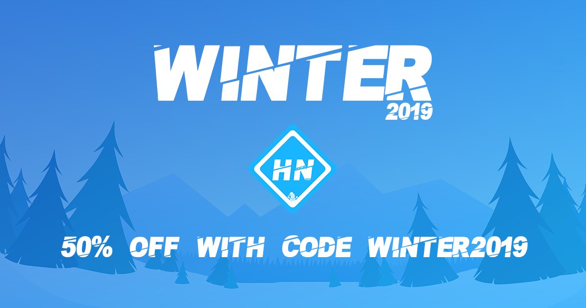 HexaneNetworks's tweet image. Our Winter 2019 Sale is here! Get 50% off your next order by using the code WINTER2019 🎅❄️☃️
