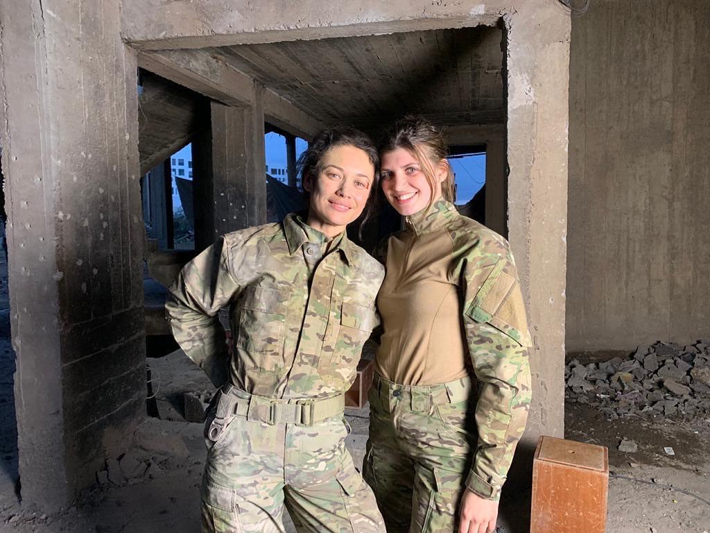Olga Kurylenko On Twitter Already Missing My Lovey Crew From My Film Sentinelle And Especially My Amazing Stunt Double Aureliaagel
