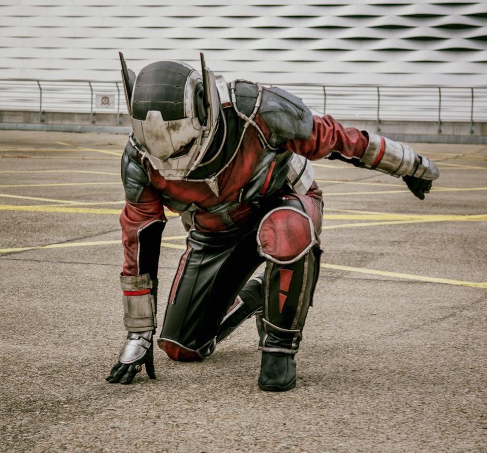 redpym_cosplay's tweet photo. Ant-Man Power from First Avenger - Civil War.
This Ant-Man cosplay was my 2nd Cosplay that I built. (2017)
#cosplay #antman #antmancosplay #antmanevent #antmanmovie #marvel #marvelcosplay #antmanhelmetdesign #avengers #avengerscosplay #captainamerica #firstavenger  #antmansuit https://t.co/Qu2B6bbHwc