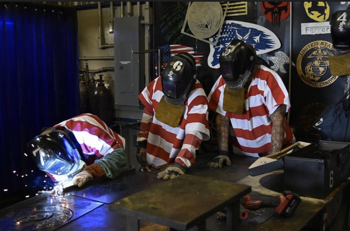tbenderphoto1's tweet photo. #HTPhotoGallery @HeraldTribune
#PHOTOS #ManateeCountyJail Inmates at #RicksRanch learn #welding, #automotiverepair and more. #manufacturingskills
@ManateeTech @Manateeschools
https://t.co/7p3NMQqq4W
#HTVideo Part 1 and 2
https://t.co/YCyOKTN31p
https://t.co/VPMceHmNuw https://t.co/9iUBgsSHhg