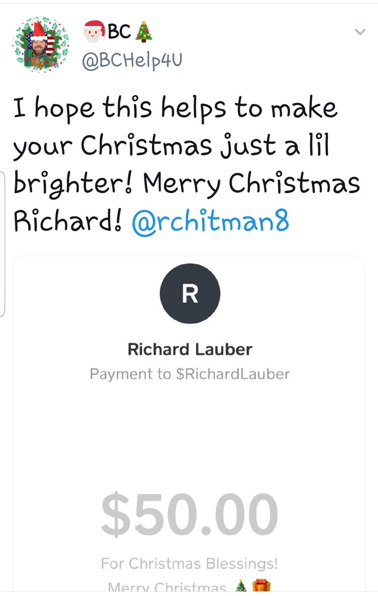 Realgiveawaygu1's tweet photo. I donated $50 to @BCHelp4U and he gave it to a man in a shelter! You are amazing.  Go follow! https://t.co/IBUPV0AcNS