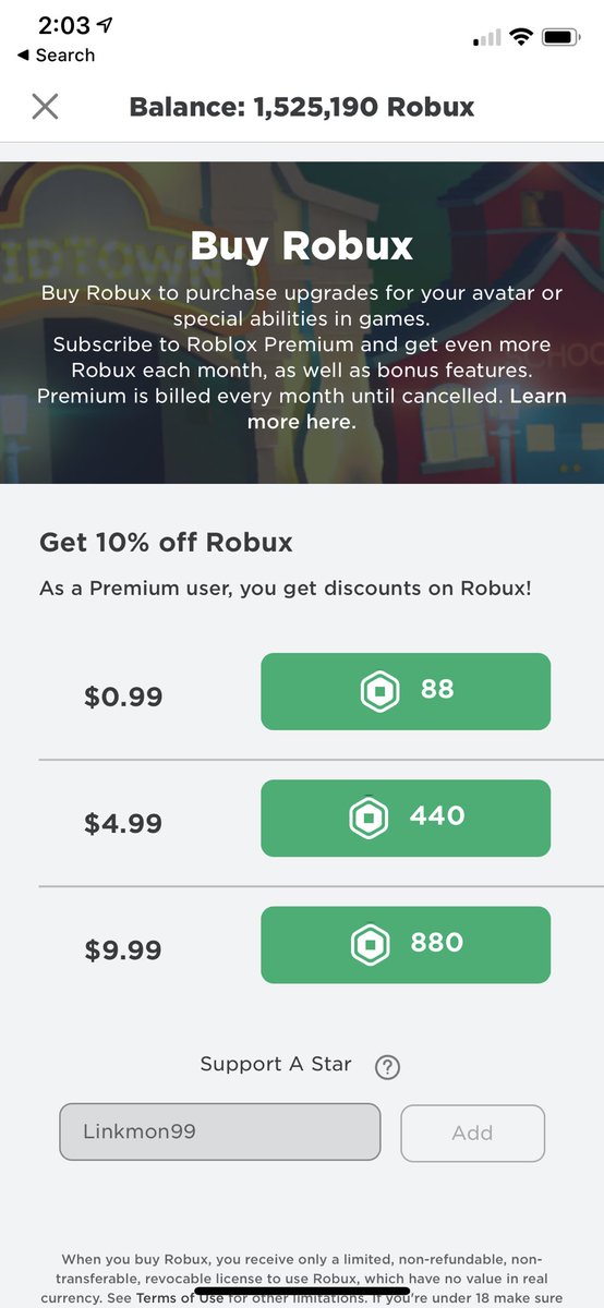 Tommy Use Code Linkmon99 On Twitter Yayy You Can Finally Use Star Codes On Roblox Mobile You Know What To Do Linkmob Code Linkmon99 Don T Forget To Tag Me - roblox video star codes for 100 robux