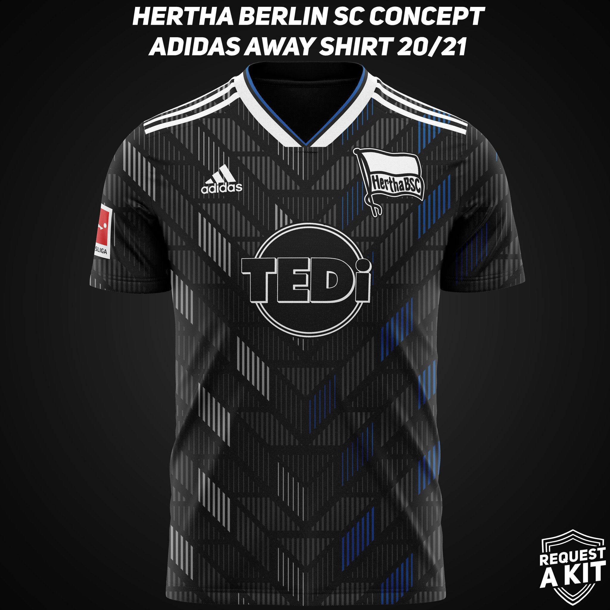 hertha berlin away kit