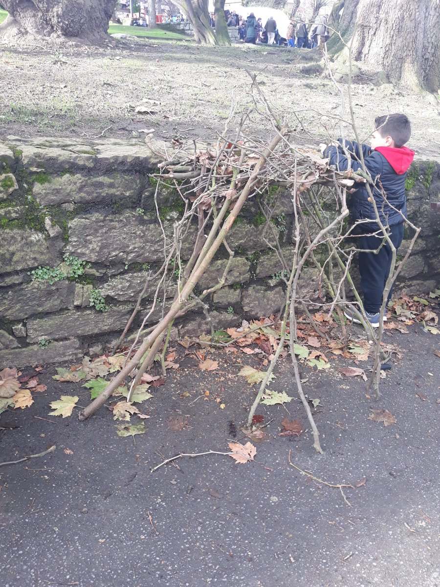 I have met this amazing 6 year old and his mum today at the park. I was so fascinated listening to him as he was telling me proudly that he loves building and creating using tools #Forestschool and #outdoorlearning at its best!