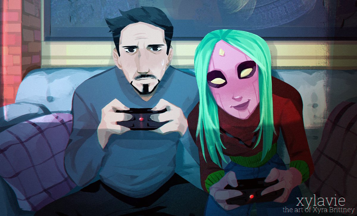 A Iron Christmas Is Coming! 

Hope all my fellow gamers are enjoying the holiday season. What are ya'll playing on Christmas day ? 

Big thanks to <a href="/xylavie/">Xy 🌙</a> for this beautiful piece of art ! Hit them up for comissions please! 

#IronChristmas #IronMan #Christmas #VivVision