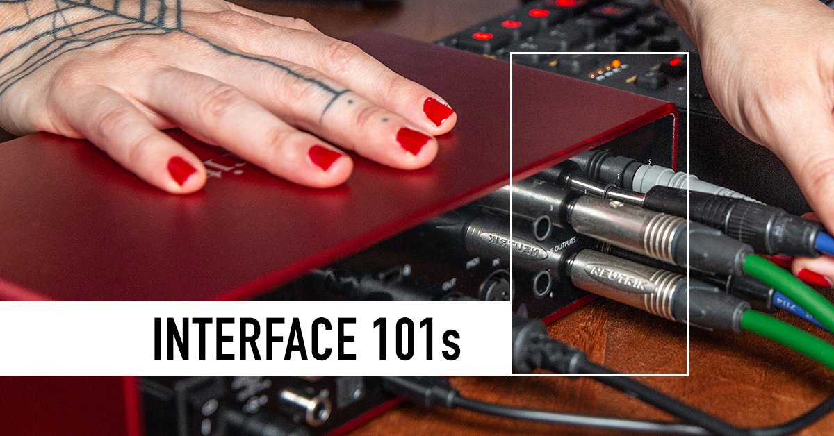 WeAreFocusrite's tweet image. Keep your eyes peeled for our #Interface101 series, a selection of helpful recording tips to keep you and your #AudioInterface sounding great in the studio. #WeAreFocusrite