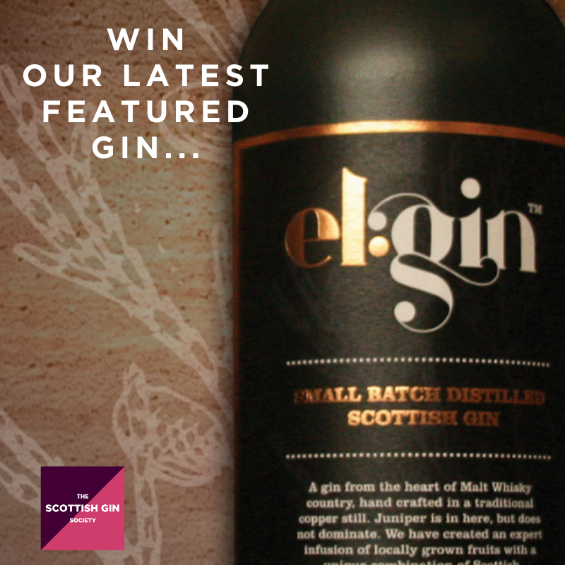 scottish_gin's tweet photo. WIN GIN! This is your chance to win a bottle of our latest featured gin @The_Elgin_gin.
el:gin is the first gin to use Local Scottish oats in its full range!
Read all about it at https://t.co/jLqamvCr5G then comment below.
Good luck!
Winner drawn 5/1.
Over 18s only.
#ScottishGin https://t.co/GJ7hTZPD2v