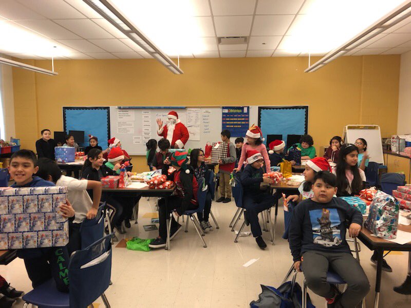 Santa came to Calmeca