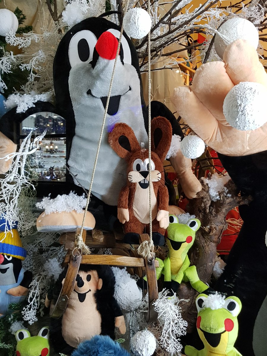 Der kleine Maulwurf sendet Gute-Nacht-Letzter-Advent-Grüße aus Prag 🤗