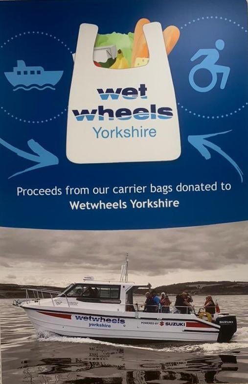 Huge #thanks to <a href="/ProudfootGroup/">Proudfoot Supermarkets</a> for supporting Wetwheels in 2020! A local supermarket group helping local people😁