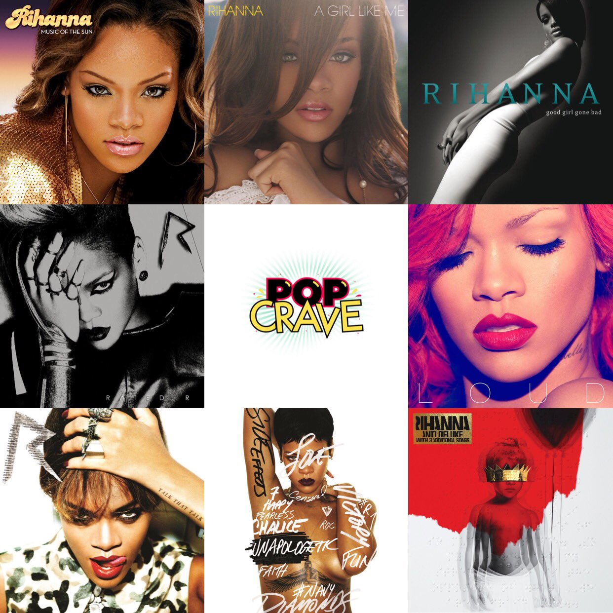 Rihanna Music Of The Sun Album Cover