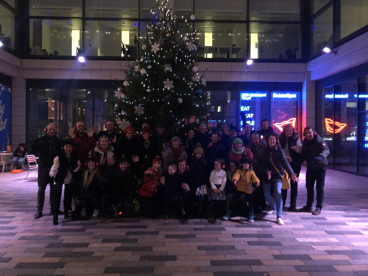 ... and that is a WRAP! 💃🏼🎧😎🕺🏻 We have absolutely LOVED these Christmas Silent Adventures with Friends of Anchor! ❤️ 

This was our last Christmas tour but DON’T WORRY...we have more coming up in 2020! We wanna throw shapes around the North-east like nobody is watching 😍💛