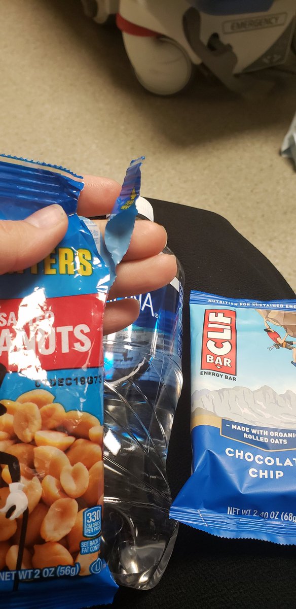 DanielleDye1's tweet photo. For $6 at the vending machine in the  VA emergency room this is what you can get since they cafe is closed Sat and Sun. #expiredpeanuts #VA #VeteranHealthCare https://t.co/fbun0IaQrA