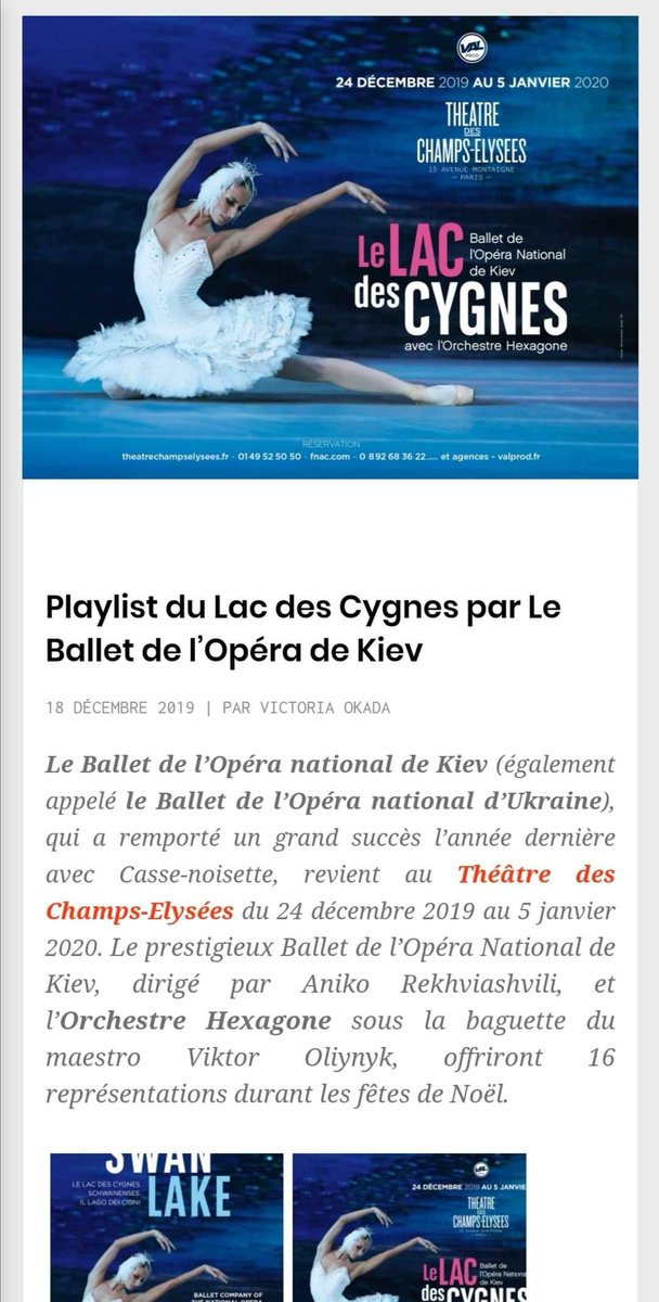 HanckJulien's tweet photo. Très heureux et fier d'apprendre que le Lac des Cygnes de mon nouvel @Orch_Hexagone au @TCEOPERA avec le #Kievballet a été si largement relayé par la presse ! Merci et à bientôt pour la première du mardi 24 ! 
@lemondefr @Le_Figaro @VogueParis @Toutelaculture @francemusique https://t.co/umi6ob8SG5