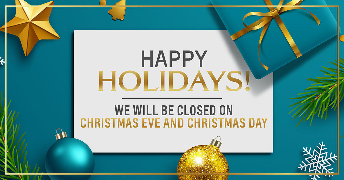 CollisionOlathe's tweet photo. On behalf of our entire team, we'd like to wish everybody a very Happy Holidays full of joy, love, and happiness! 🎄 We will be closed #ChristmasEve and #ChristmasDay, but will re-open on the 26th for business as usual! https://t.co/tXthqww4MT