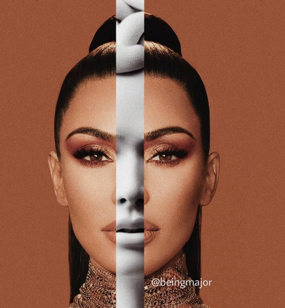 being_major's tweet photo. Art is a way of SURVIVAL!! ♥️
•
Iconic @KimKardashian by @being_major ⚡
#KimKardashian #kkw https://t.co/Rdjcp0P4Wi