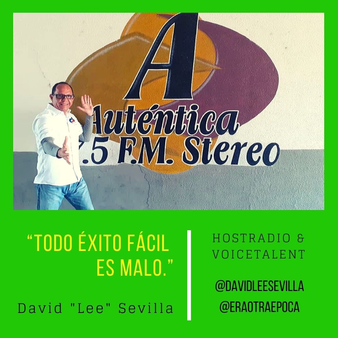 eraotraepoca's tweet photo. “Todo éxito fácil es malo.” 👍
Si te sientes exitoso y no sufriste por tenerlo, seguramente no es un buen tipo de éxito. Mientras más difícil sea una iniciativa, debes esforzarte más. La humildad es lo que mantiene a uno exitoso. 😎 @davidleesevilla
#hostradio #voicetalent https://t.co/V3jwXEPshQ