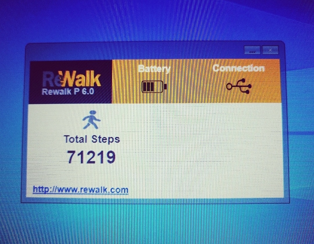 Lucysrobotlegs's tweet photo. We did it! We reached our target of 70,000 steps before Christmas 💪🏻
Absolutely crazy to think we've stomped around 33 miles together!
Thanks for putting up with all my moods (and copious amounts of perspiration) Rodney 😂
#paralysed #spinalcordinjury #rewalk #rewalkrobotics https://t.co/axhOkRqKi1