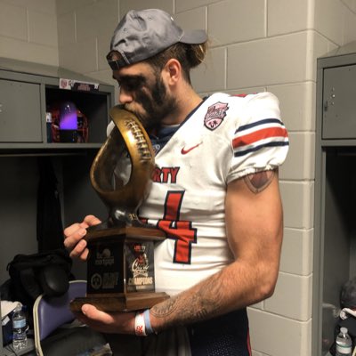 stinlewis's tweet photo. They didn’t want us to win, but that’s what we did 🎉🤠 #BowlSeason #TougherTogether #NewProfilePic 
@LibertyFootball https://t.co/vyznD792gV