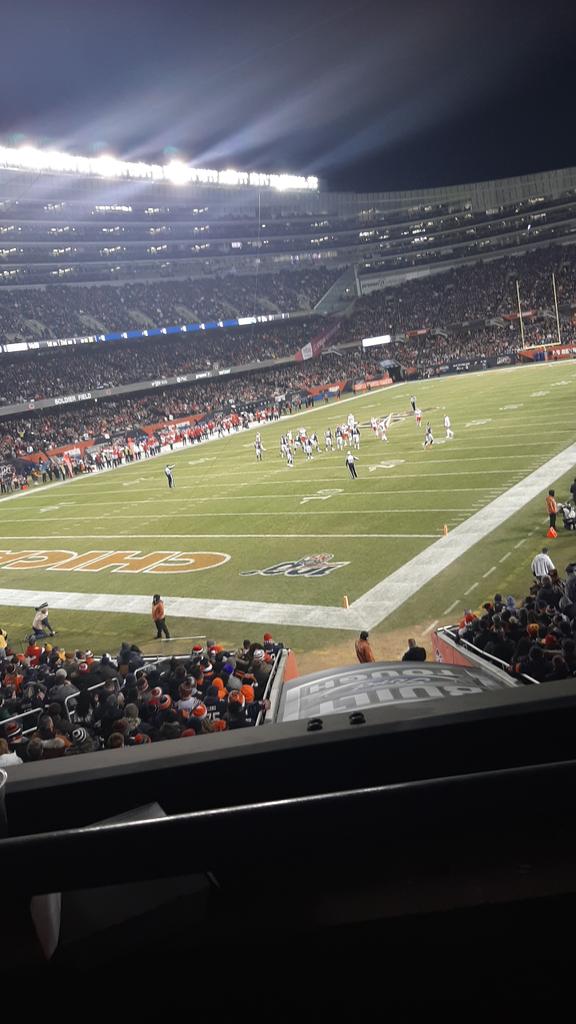 First Football Game.

Kinda having fun-