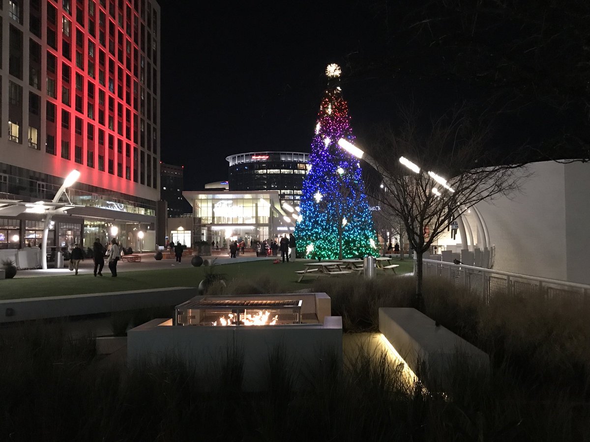 Christmas tree at Tyson’s Corner, Virginia.